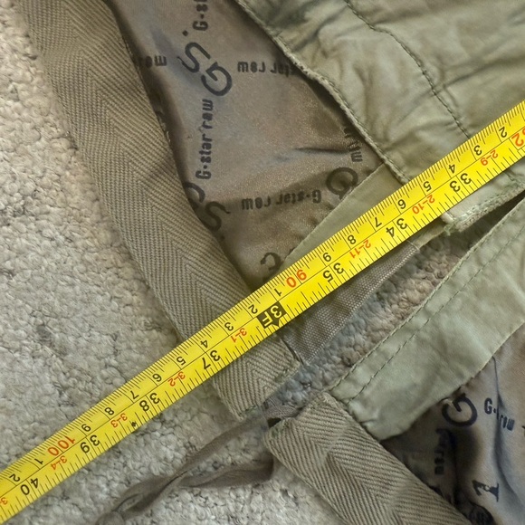 G-Star Y2K S vintage green/Khaki Hooded Utility Jacket GUC - Picture 11 of 16